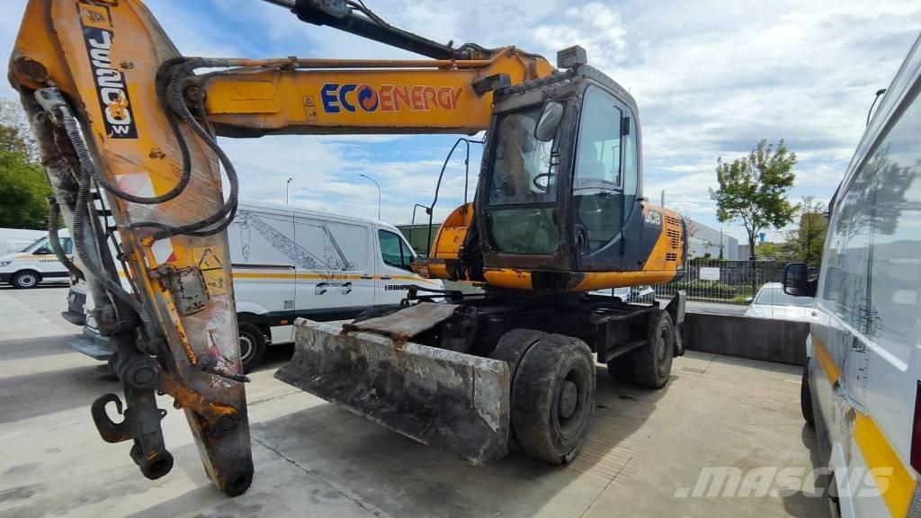 JCB JS 200 W Gravemaskiner på hjul