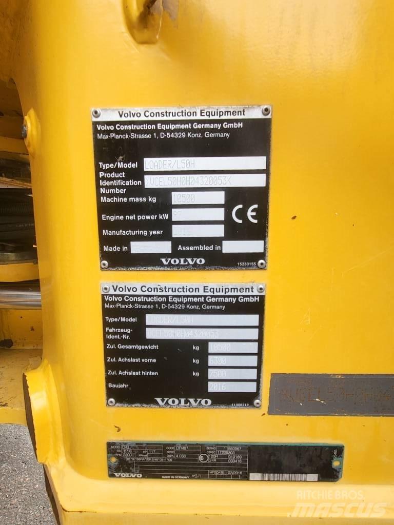 Volvo L 50 H Læssemaskiner på hjul