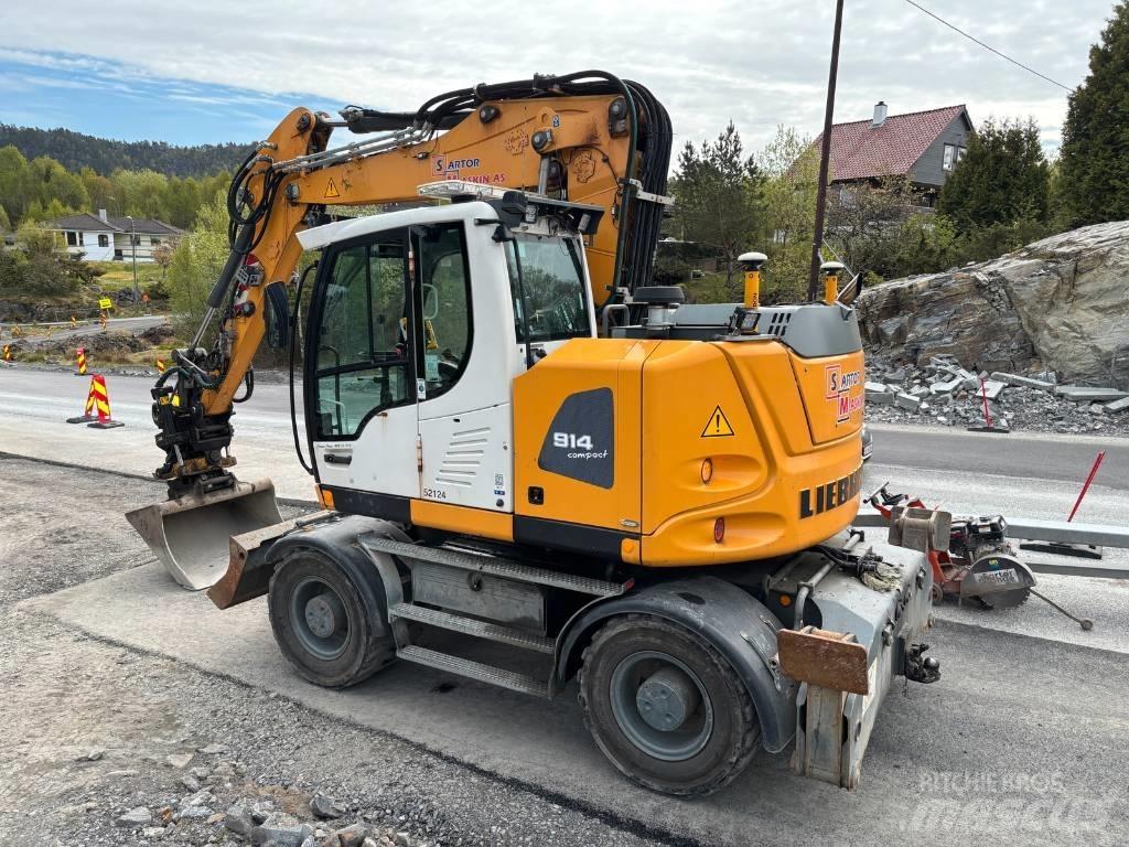 Liebherr A 914 Gravemaskiner på hjul
