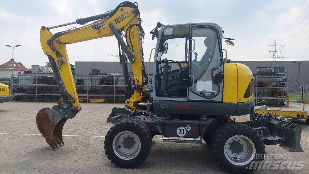 Wacker Neuson EW100 Gravemaskiner på hjul