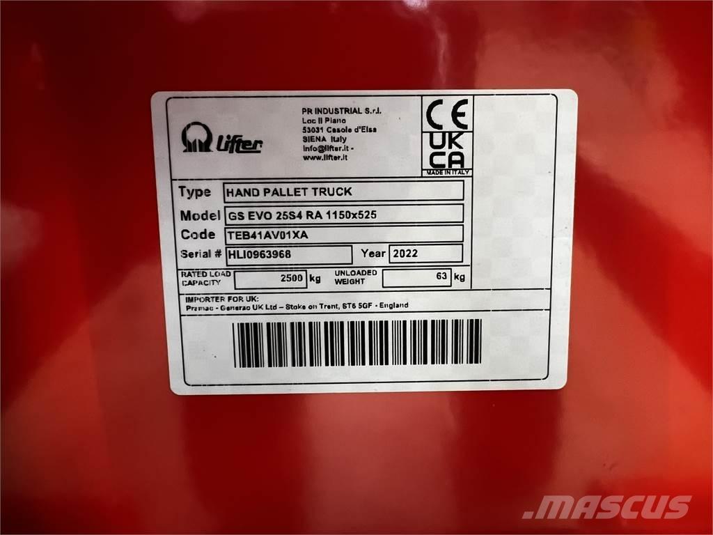 Pramac GS EVO 25 Løftevogne