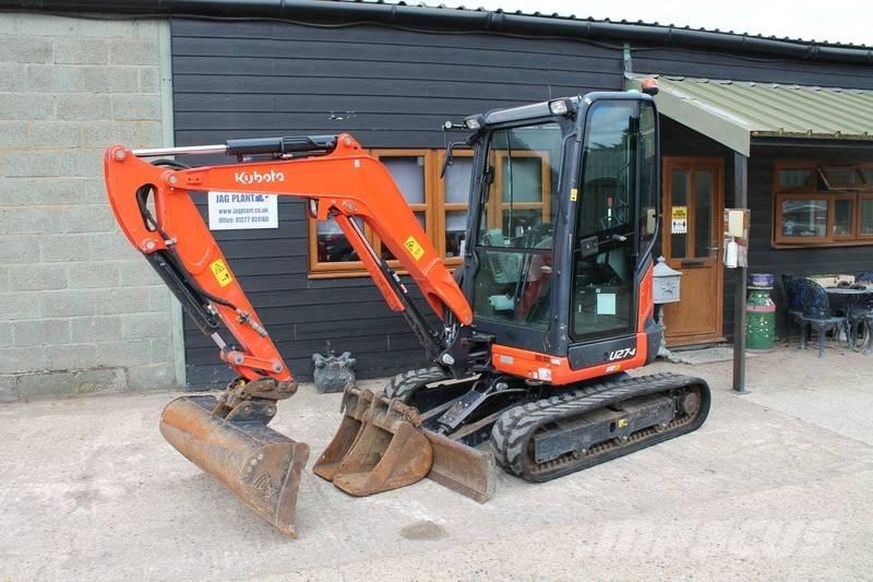 Kubota U 27-4 Minigravemaskiner