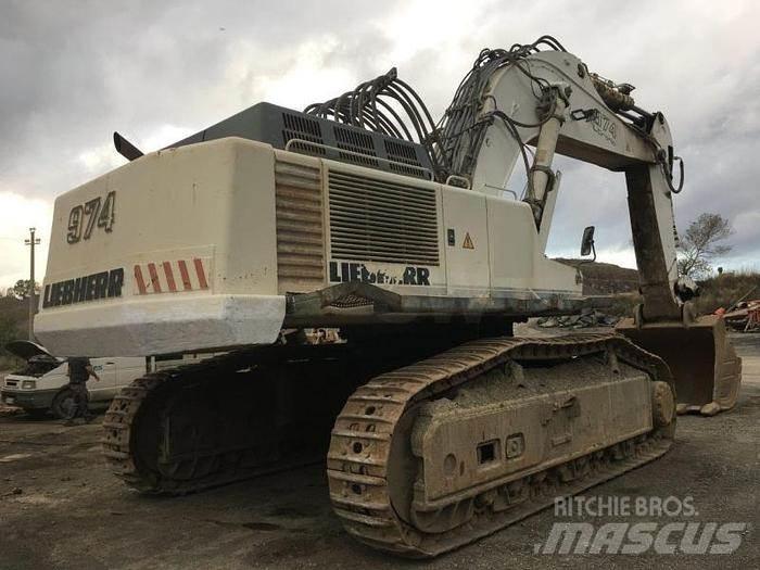 Liebherr R974B SHD Special gravemaskiner
