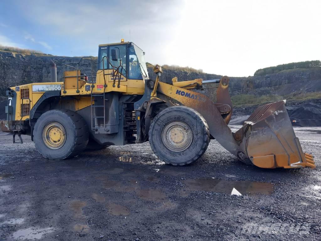 Komatsu WA 600-6 Læssemaskiner på hjul