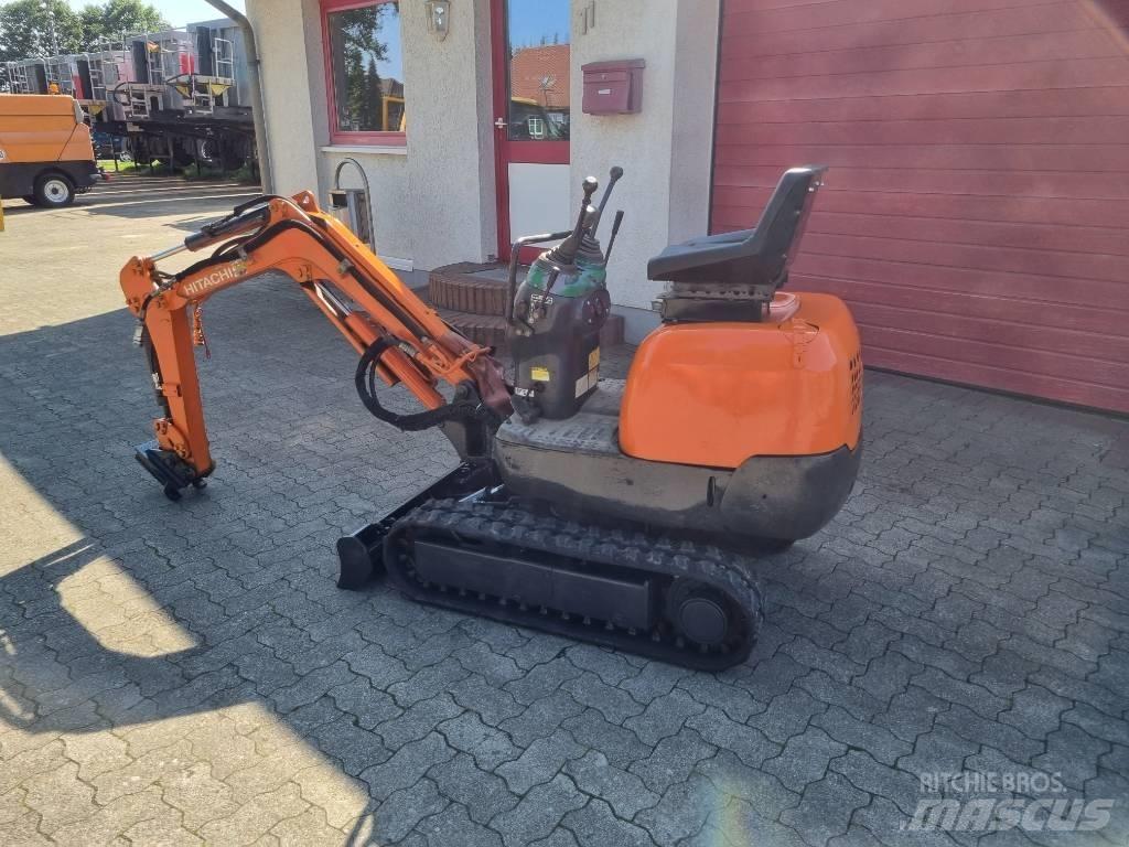Hitachi EX 08 Minigravemaskiner