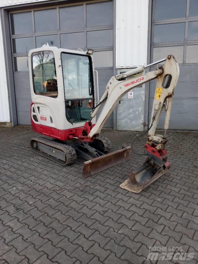 Takeuchi TB 216 Minigravemaskiner