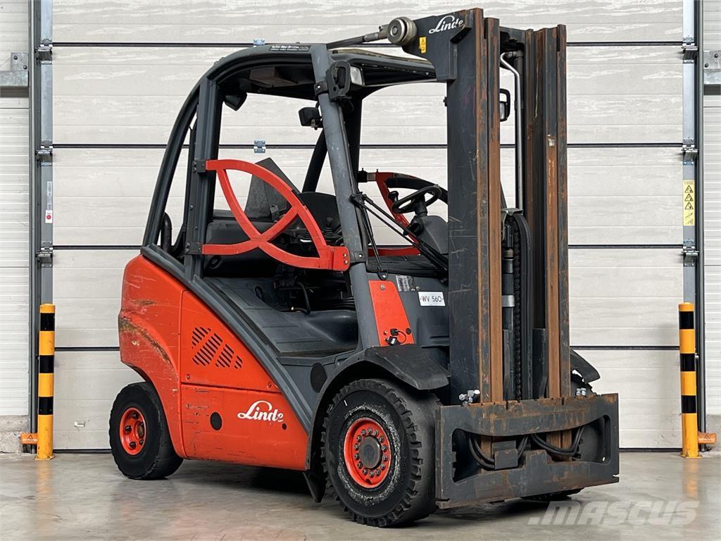 Linde H25T LPG gaffeltrucks