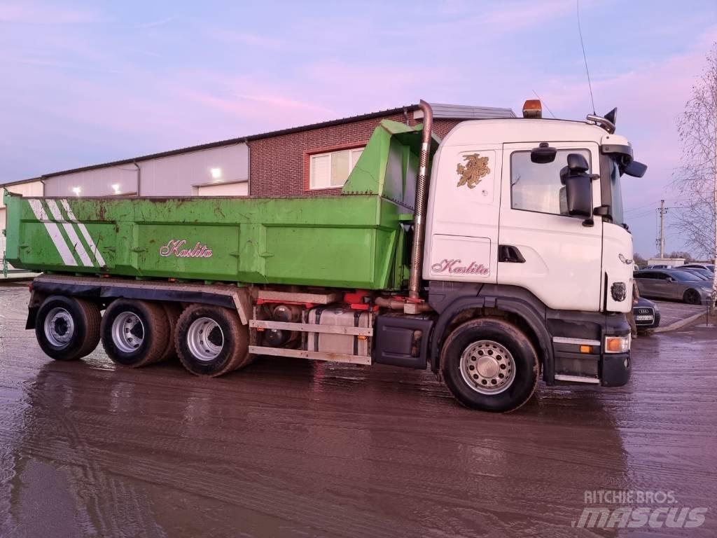 Scania R 480 8X4 Skip loader