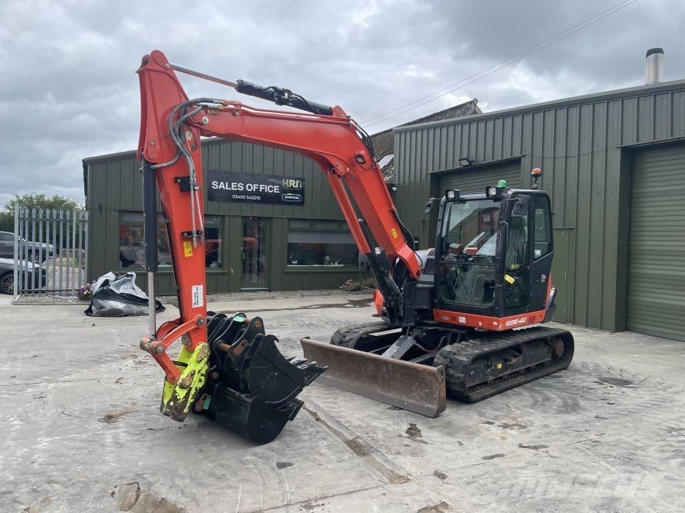 Kubota KX 080-4 Midi-gravemaskiner 7t - 12t