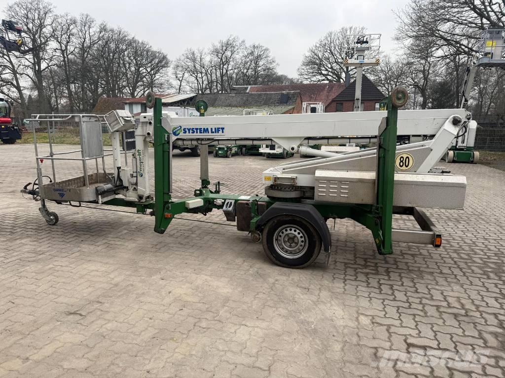 Omme 1300 EB Trailermonterede lifte
