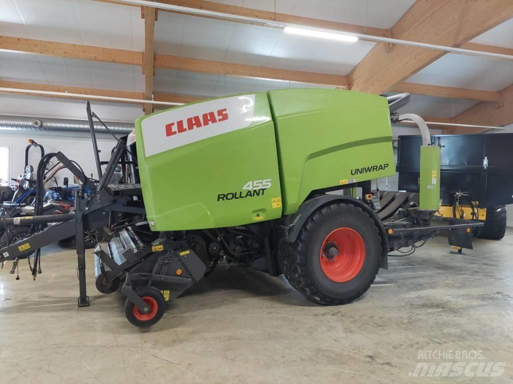 CLAAS Uniwrap 455 RC Rundballe-pressere