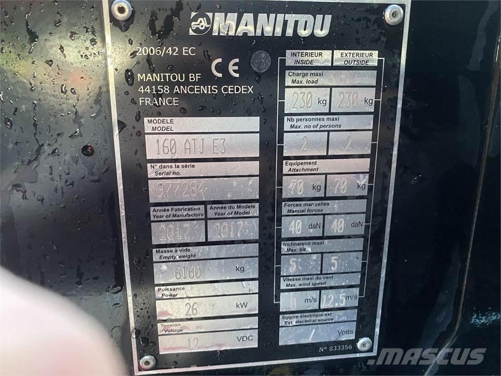 Manitou 160ATJ RC Bomlifte med knækarm