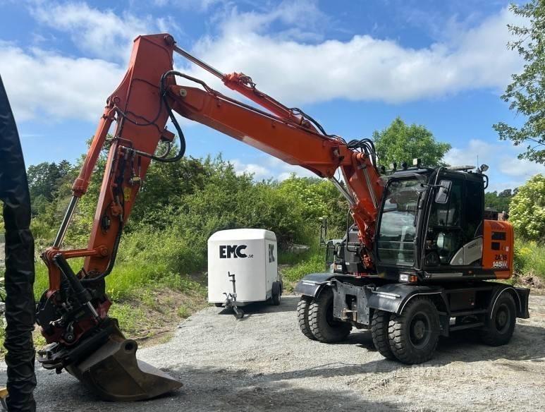 Hitachi ZX 145 W-6 Gravemaskiner på hjul