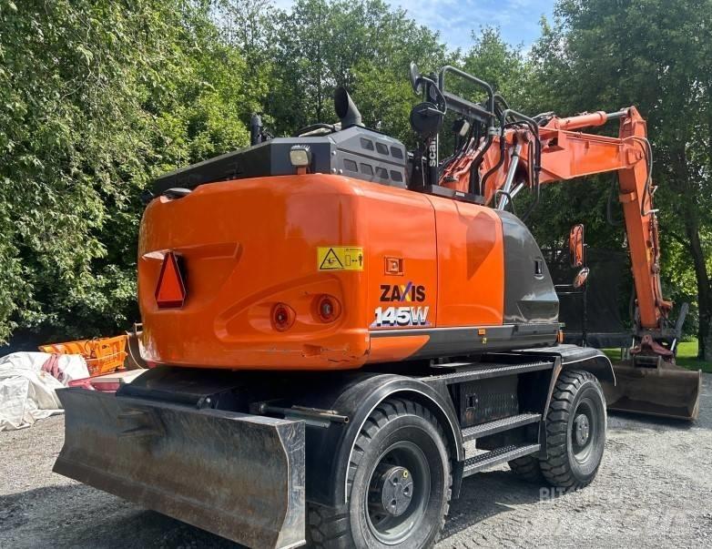 Hitachi ZX 145 W-6 Gravemaskiner på hjul