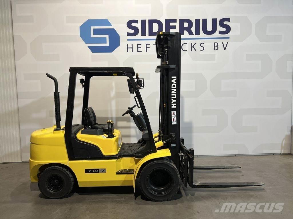 Hyundai 33D-7 Diesel gaffeltrucks