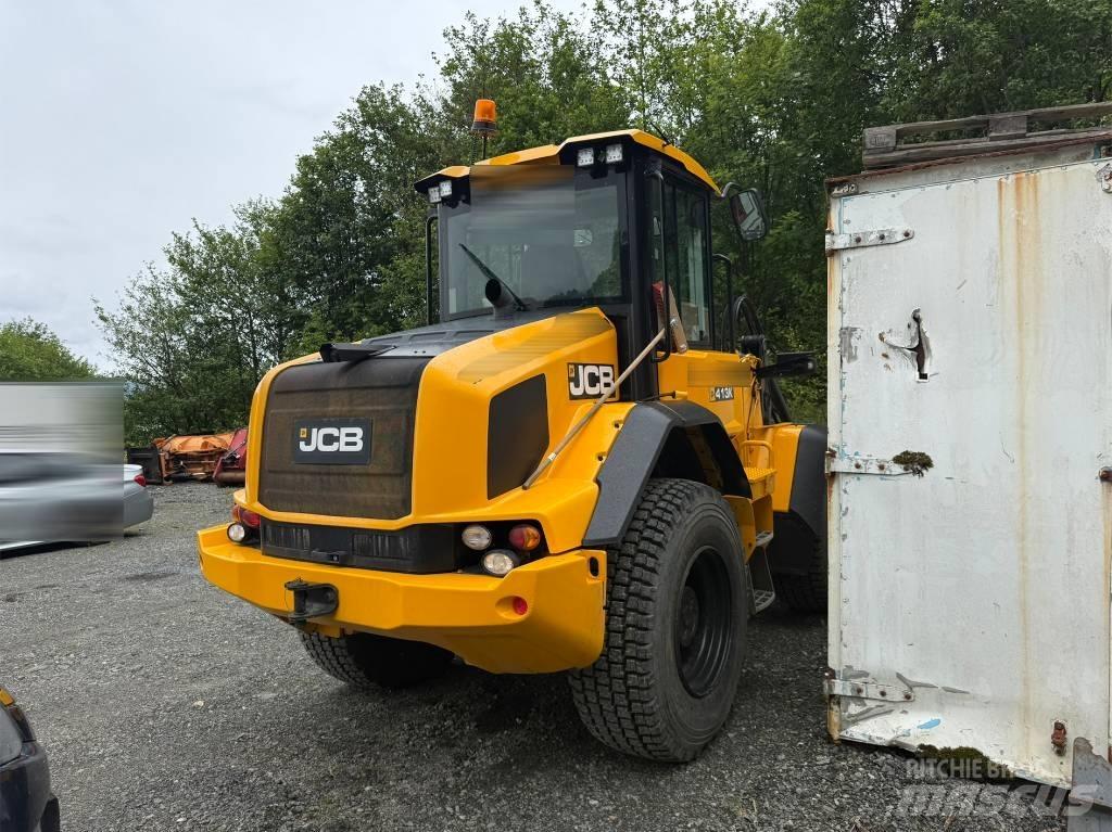 JCB 413K Læssemaskiner på hjul