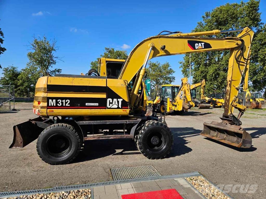 CAT M 312 Gravemaskiner på hjul