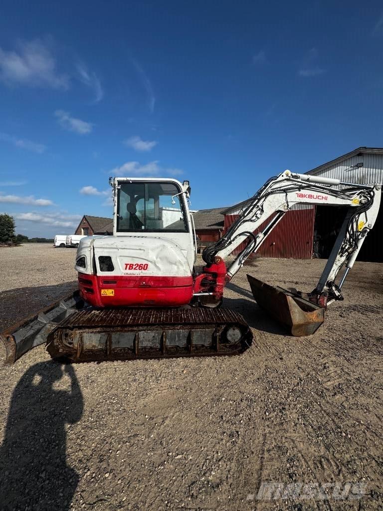 Takeuchi TB 260 Gravemaskiner på larvebånd