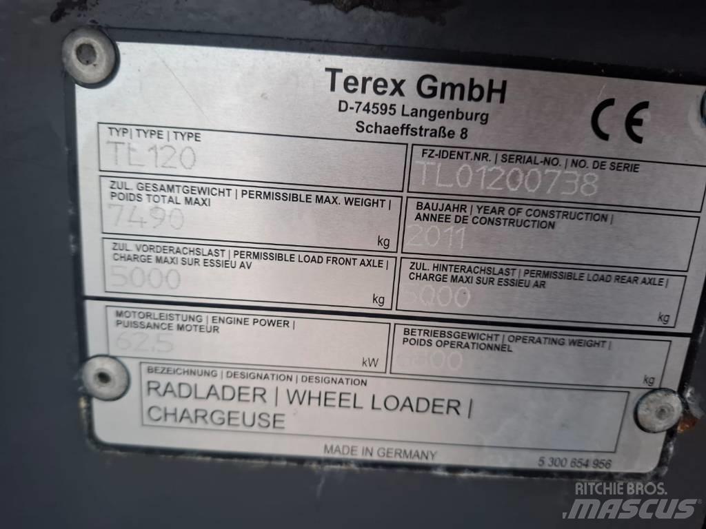 Terex TL 120 Læssemaskiner på hjul