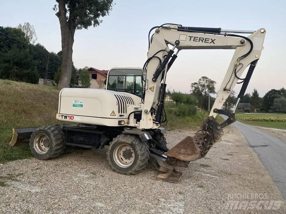 Terex TW 110 Gravemaskiner på hjul