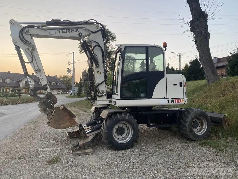 Terex TW 110 Gravemaskiner på hjul