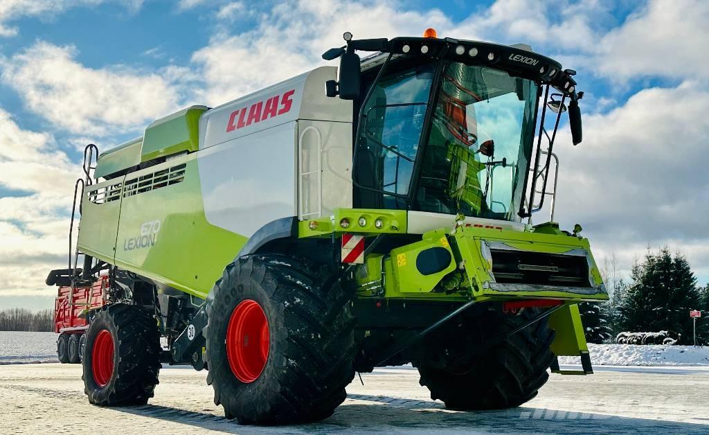 CLAAS Lexion 670 Mejetærskere