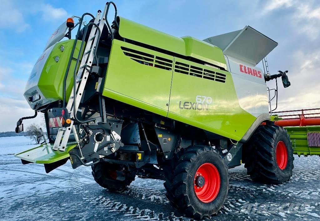 CLAAS Lexion 670 Mejetærskere