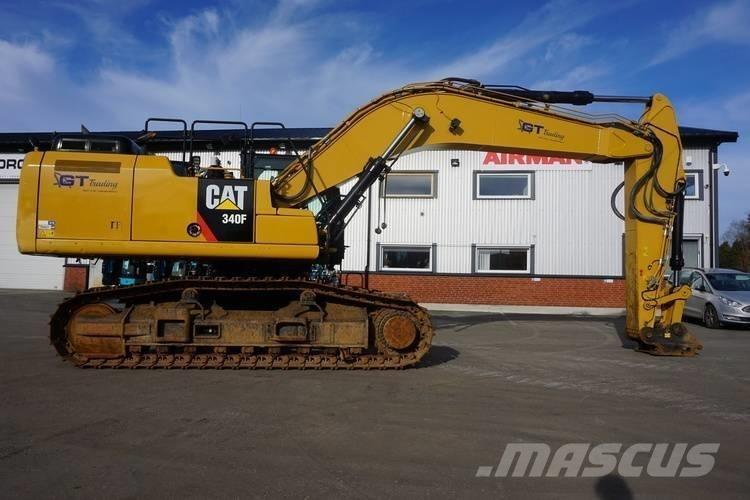 CAT 340 Gravemaskiner på larvebånd