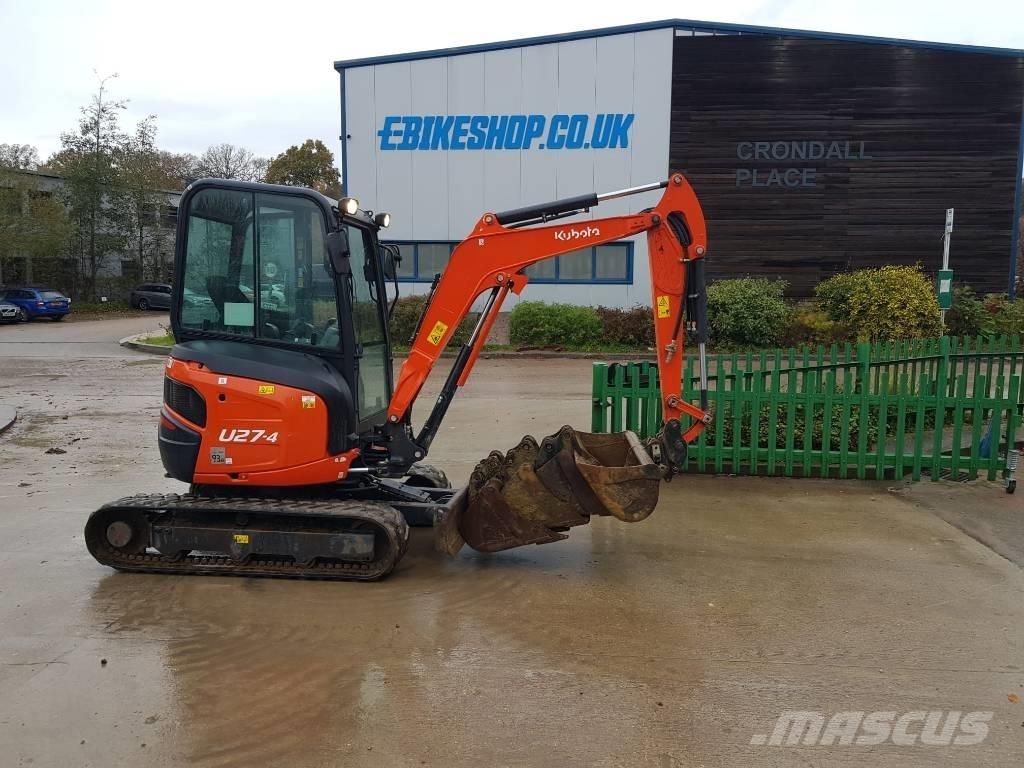 Kubota U27-4 Minigravemaskiner