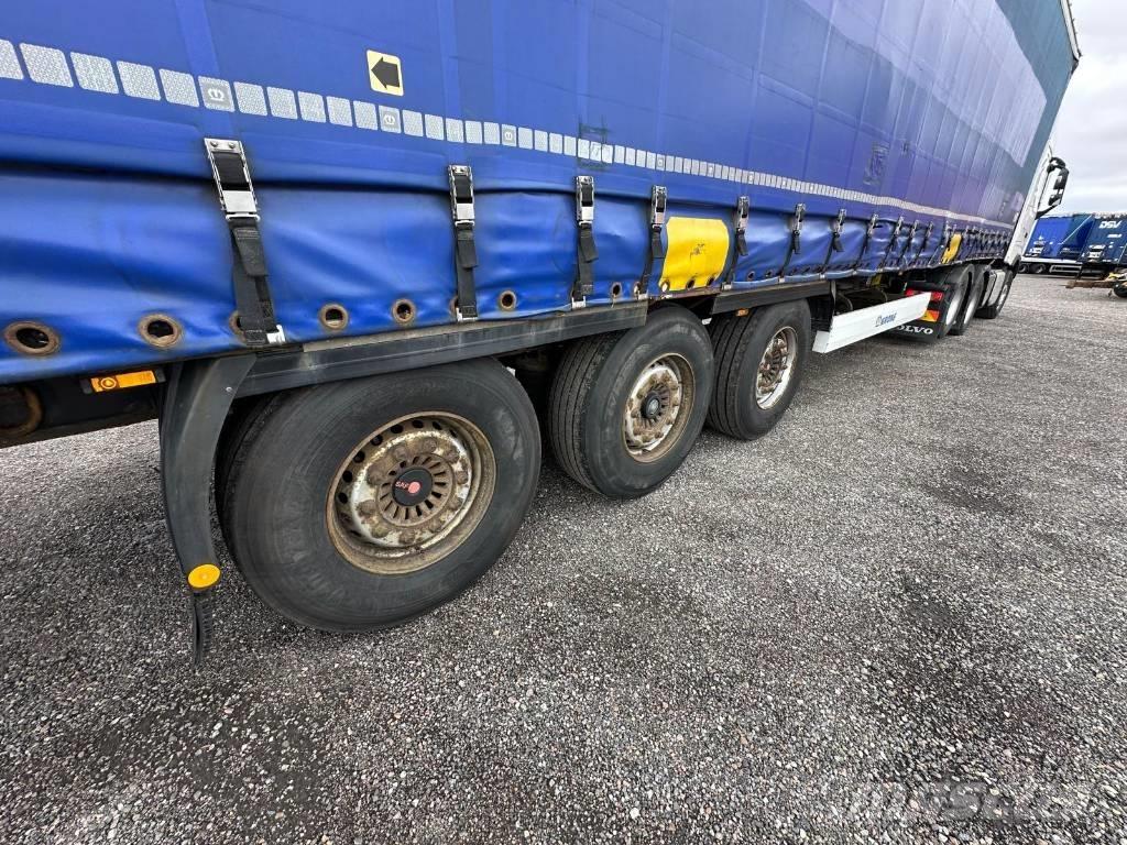 Krone SD serie 8361 Anhænger med lad/Flatbed