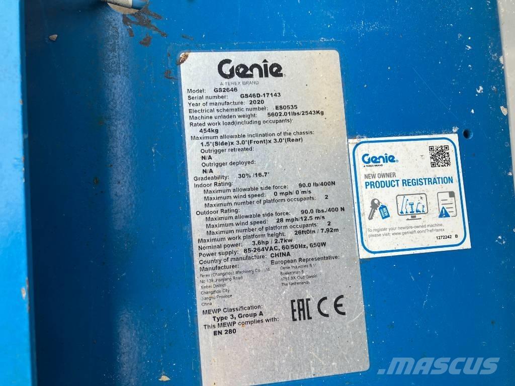 Genie GS 2646 Saxlifte