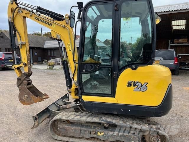 Yanmar SV 26 Minigravemaskiner