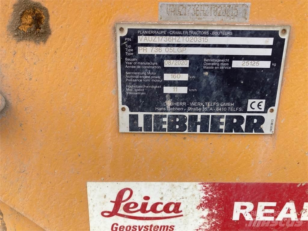 Liebherr PR736 LGP Bulldozer på larvebånd