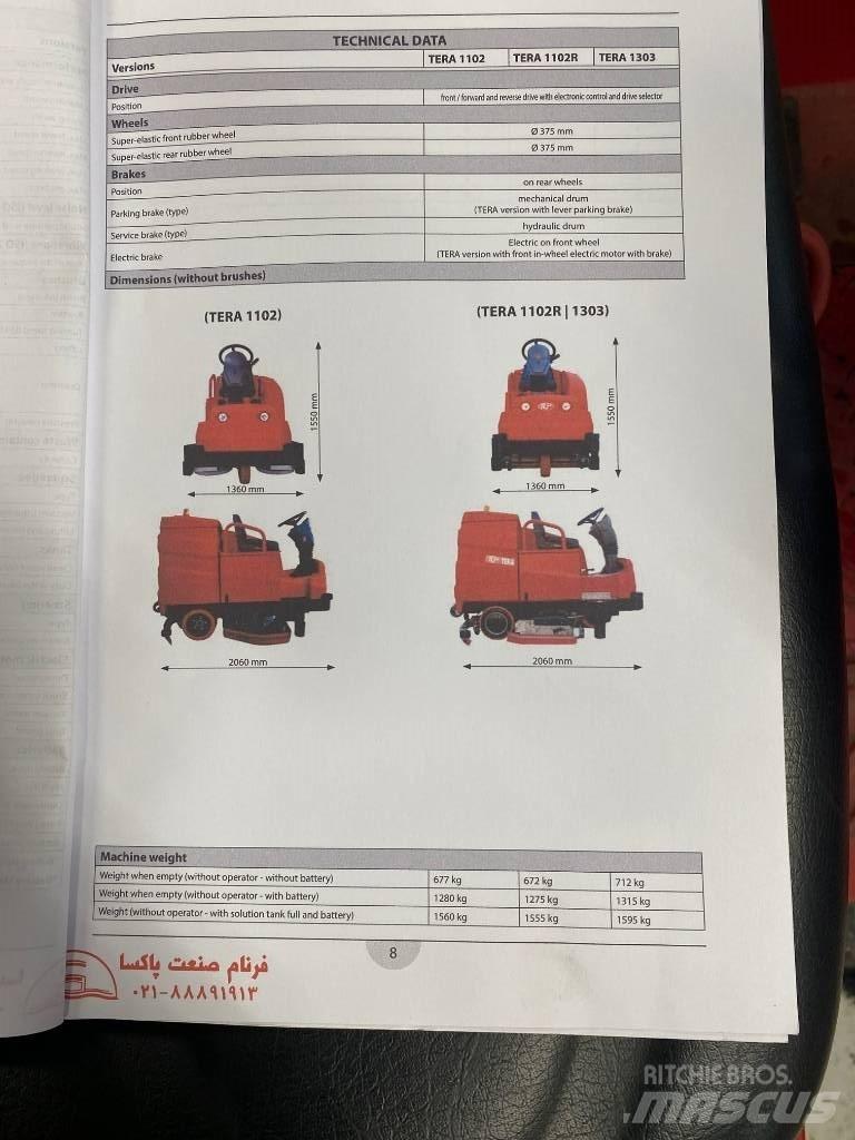 RCM Tera 1102 Gulvvaskere