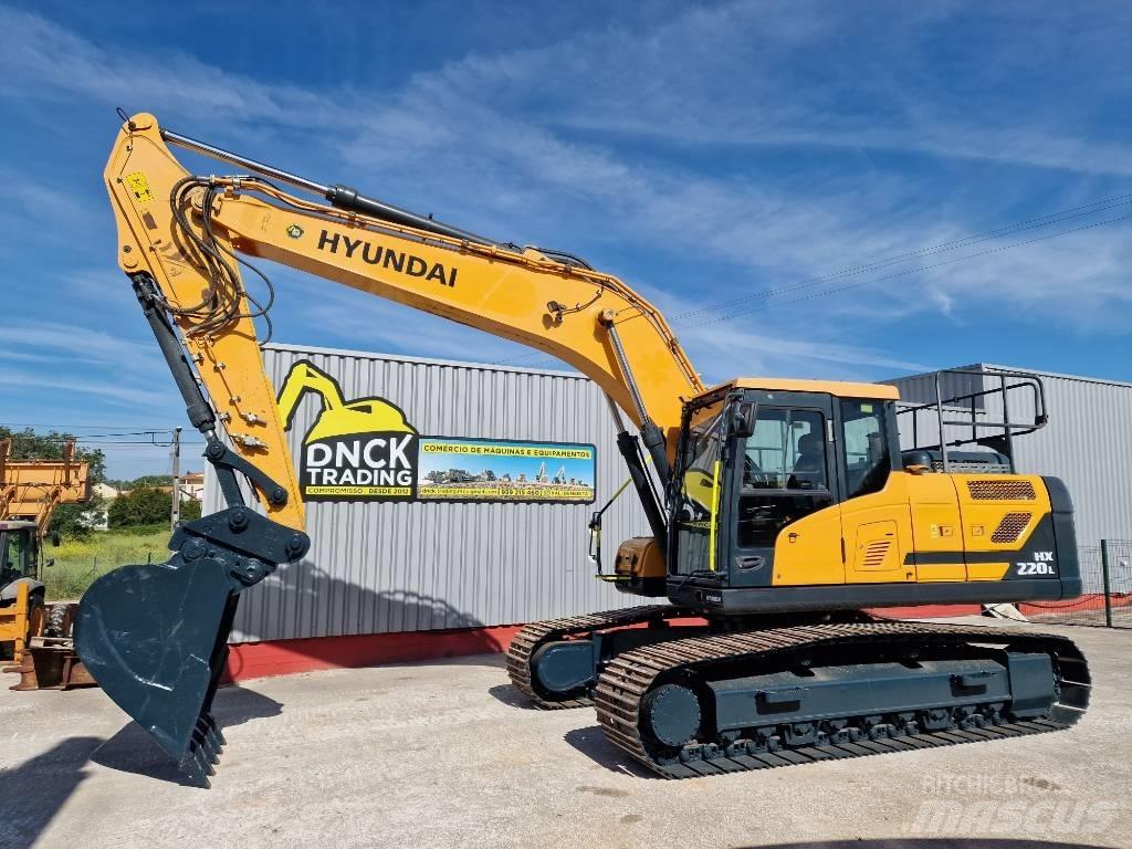 Hyundai HX 220 L Gravemaskiner på larvebånd