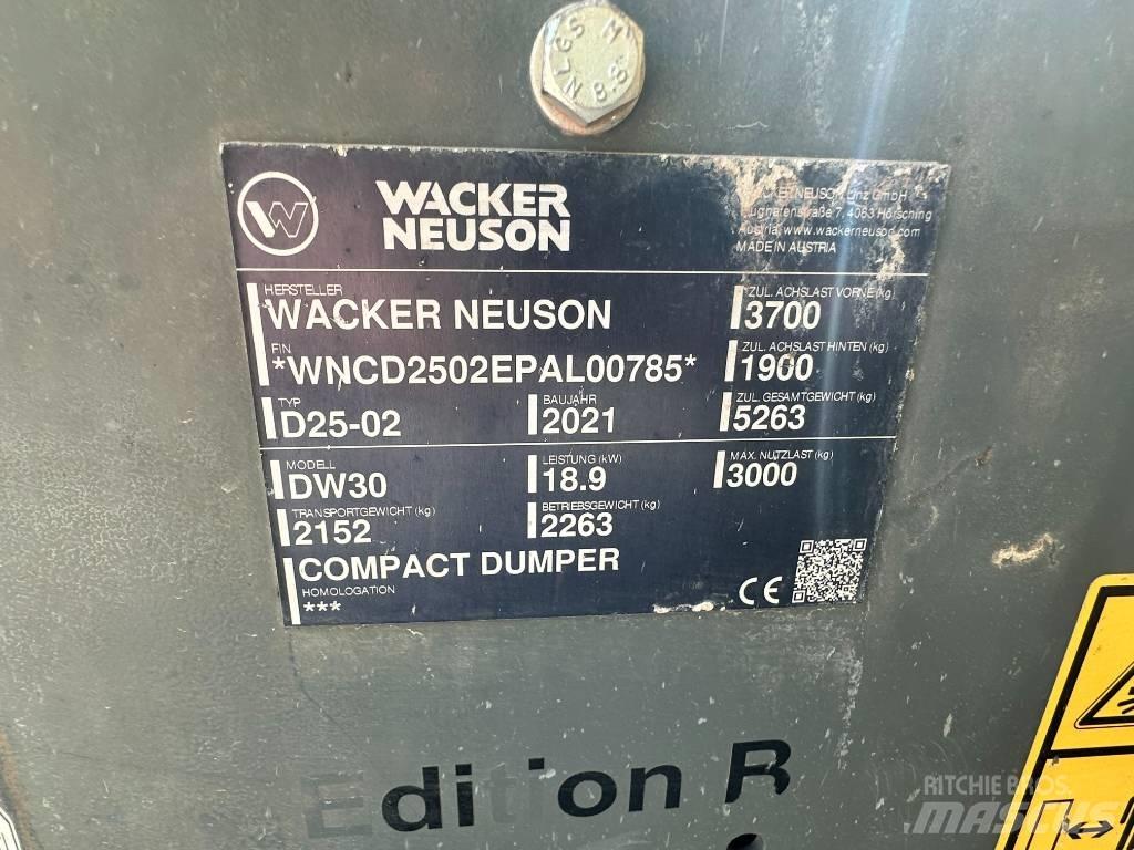 Wacker Neuson DW 30 Dumpere