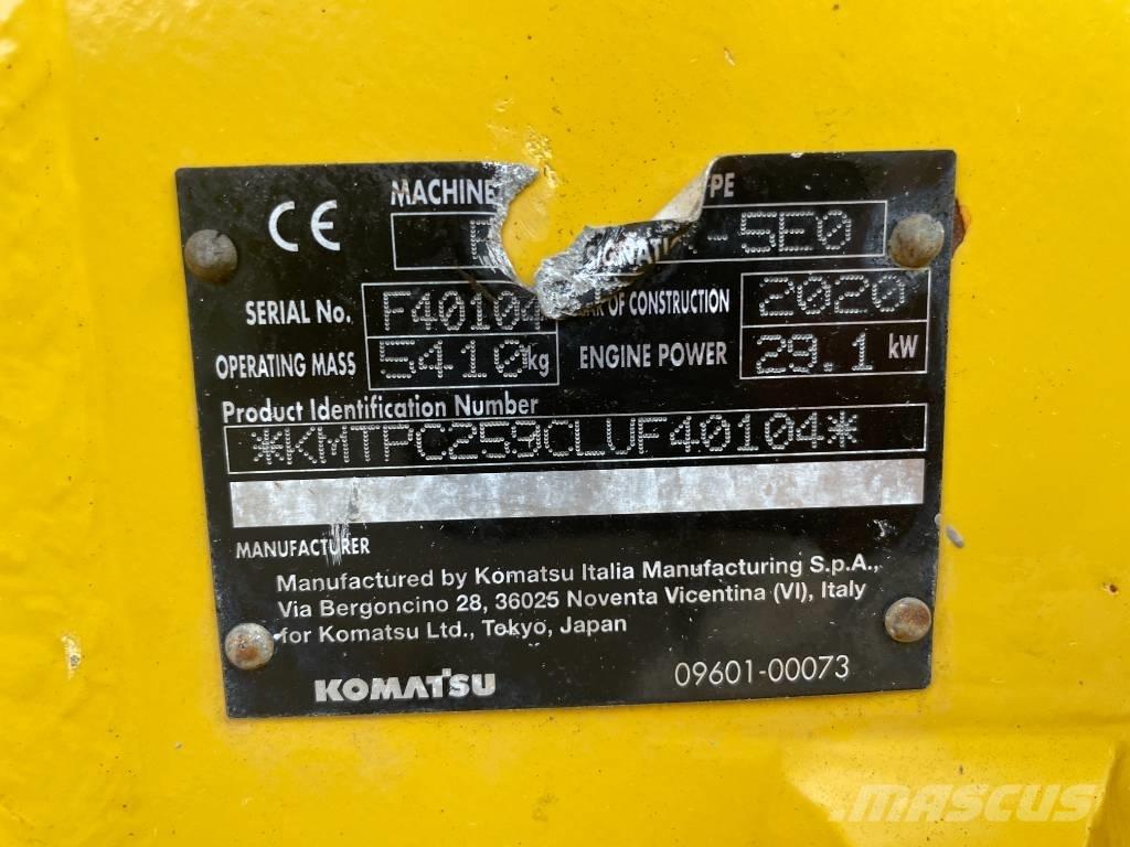Komatsu PC 55 MR-5E0 Minigravemaskiner