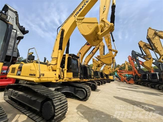 Komatsu PC 300-8 Gravemaskiner på larvebånd