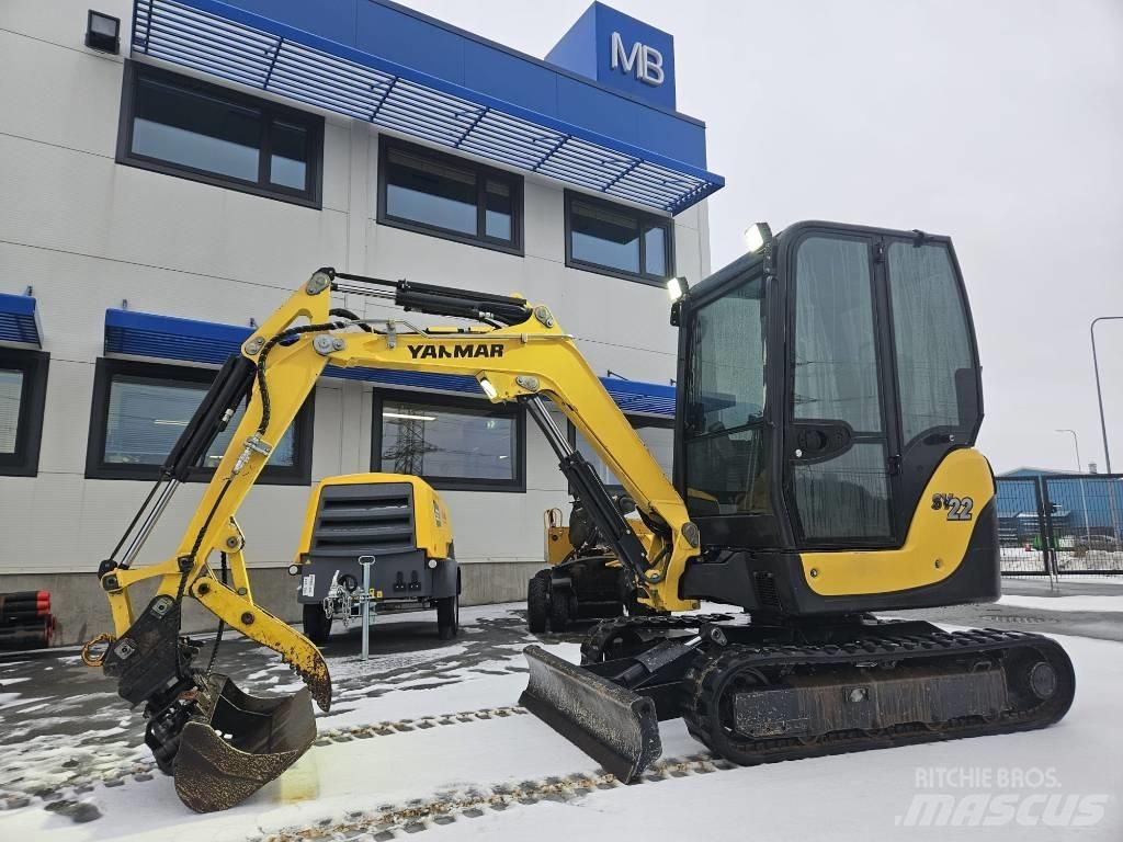Yanmar SV22 Minigravemaskiner