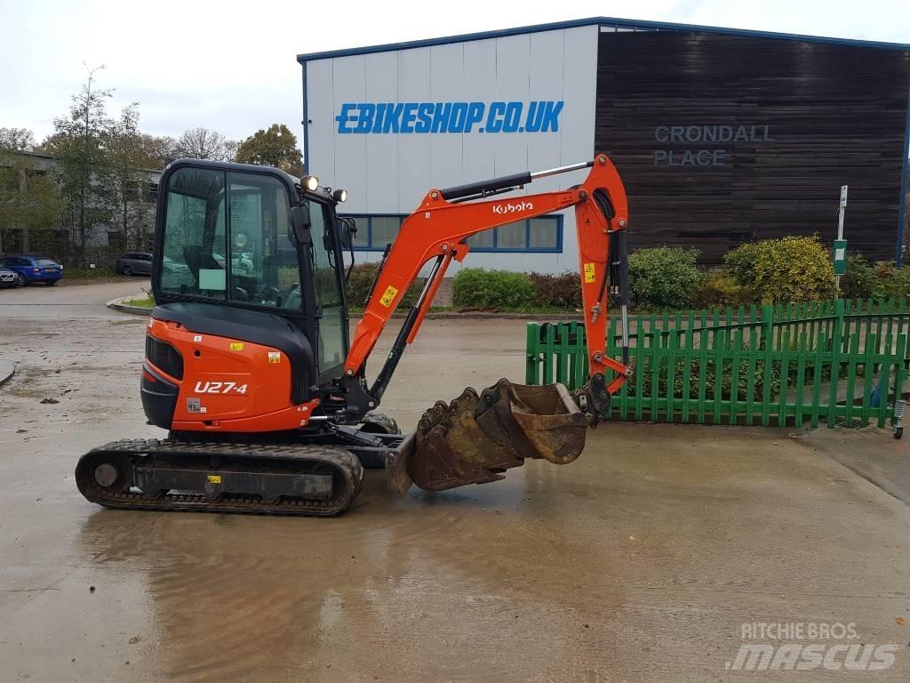 Kubota U27-4 Minigravemaskiner