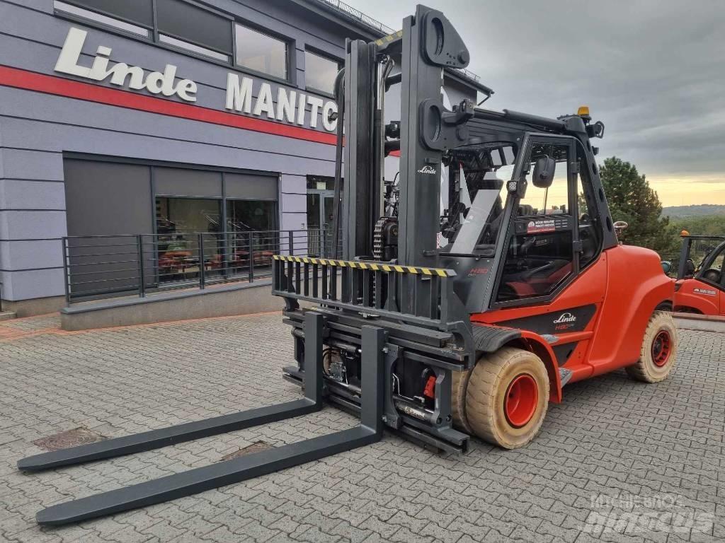 Linde H80T-03/1100 LPG gaffeltrucks