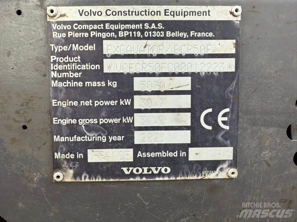 Volvo ECR50F Minigravemaskiner
