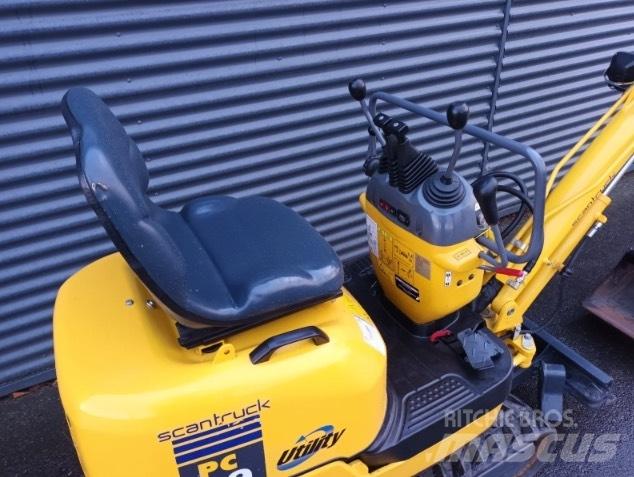 Komatsu PC 9 Minigravemaskiner