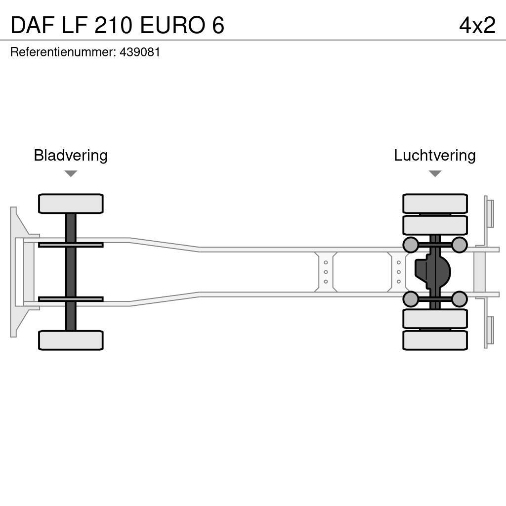 DAF LF 210 EURO 6 Fast kasse