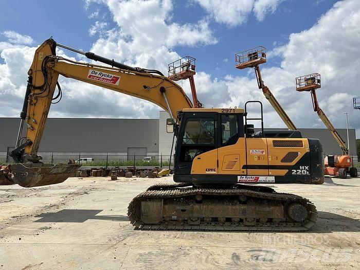 Hyundai HX220L Gravemaskiner på larvebånd