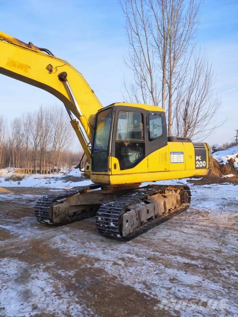 Komatsu pc200-7 Gravemaskiner på larvebånd