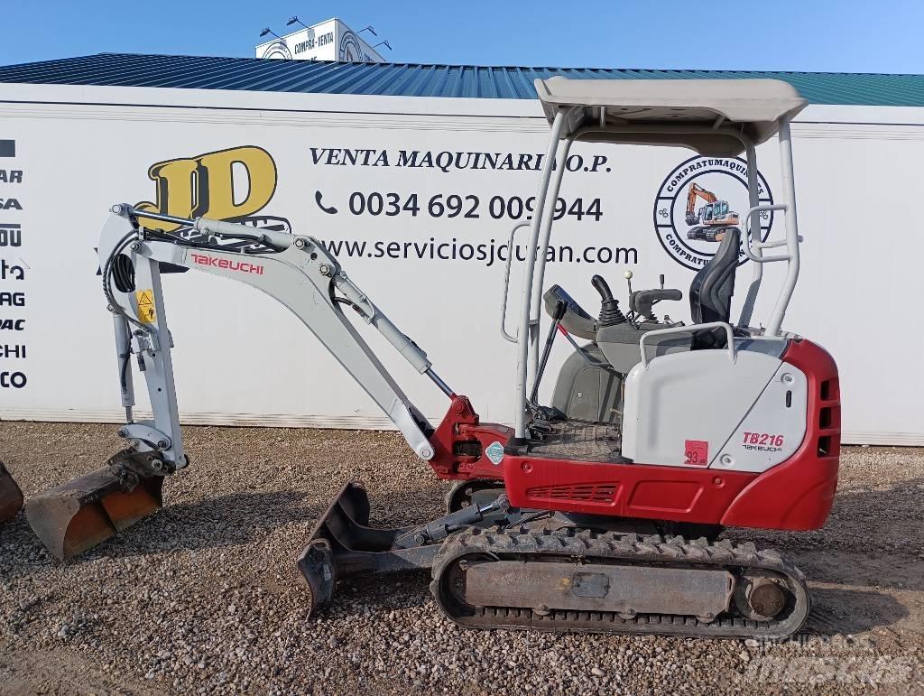 Takeuchi TB 216 Minigravemaskiner