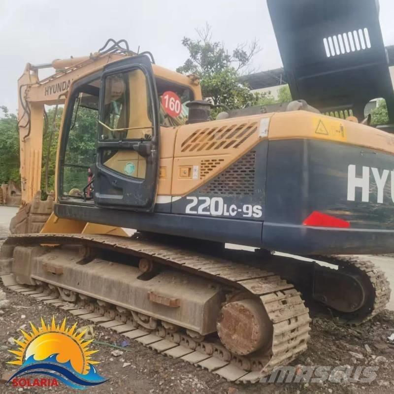 Hyundai R220LC-9S Gravemaskiner på larvebånd