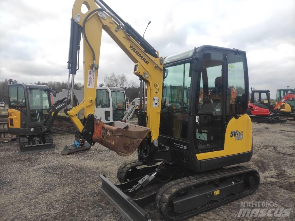 Yanmar SV 26 2017r Minigravemaskiner