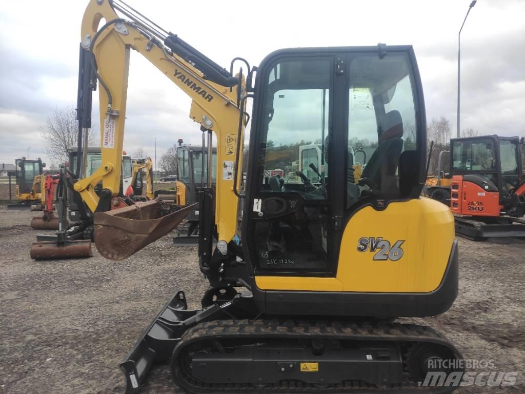 Yanmar SV 26 2017r Minigravemaskiner